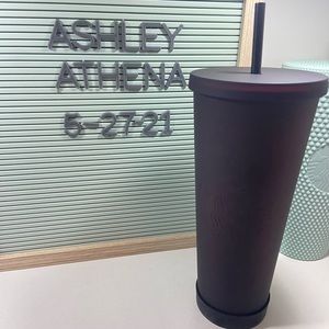 COPY - For Trade Matte Plum Starbucks tumbler